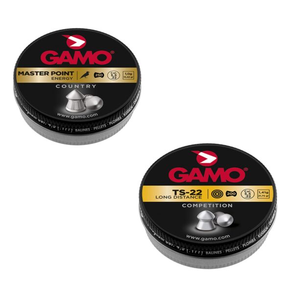 Gamo 63209285554 Performance Combo Precision Pellets .22 Caliber Assorted 225qty for sale online 