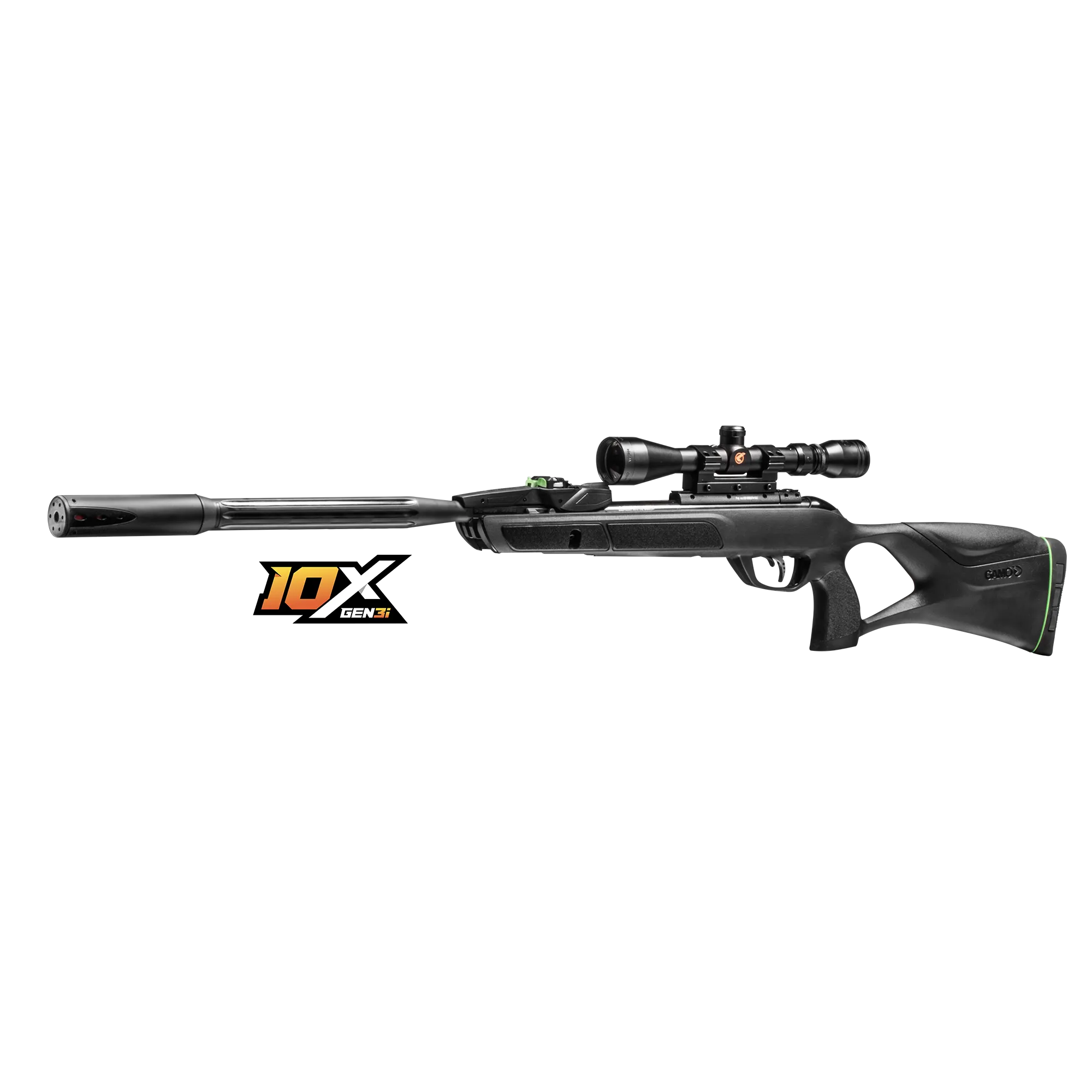 Left Angled View of GAMO Swarm Fusion 10X with 10X Logo 6110063354