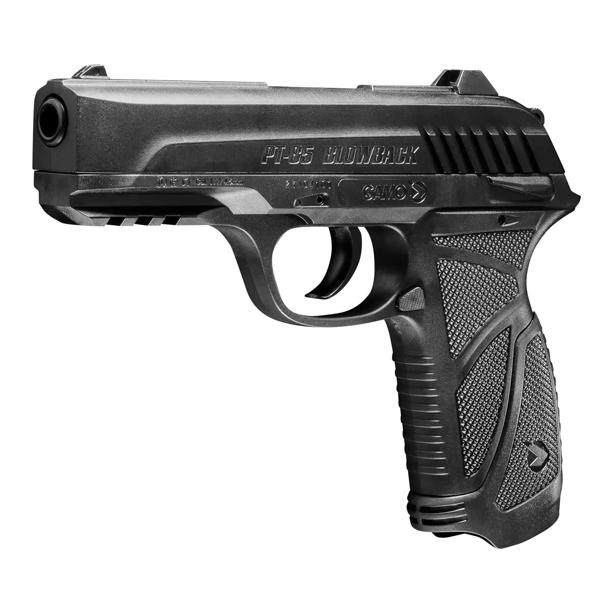 Left Angled View of GAMO PT-85 Pistol (611138254)