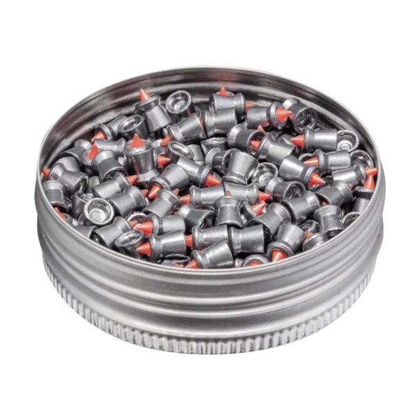 Gamo Red Fire Pellets .22 Cal. Hydraulic Expansion. Hard red tip.