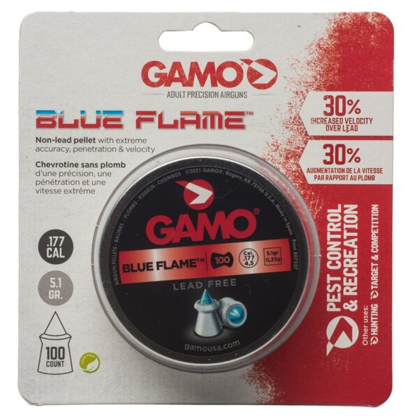 Blue Flame 177 100 tin air gun Pellets 632270254