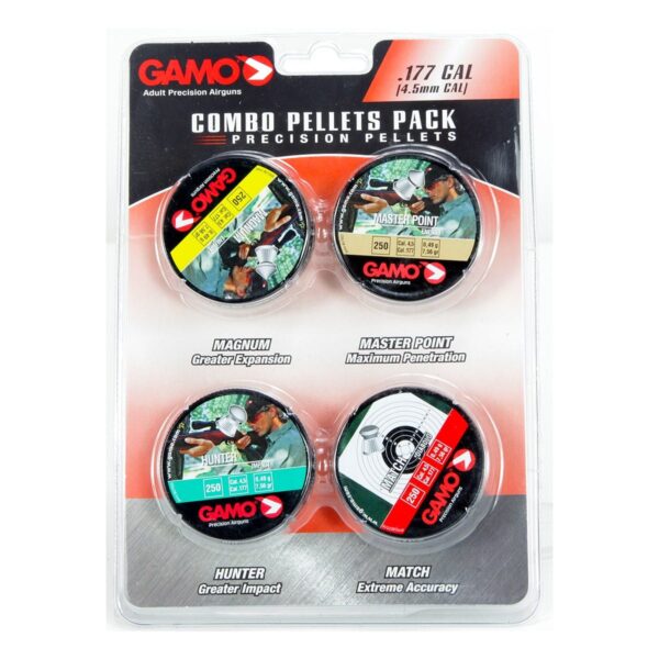 COMBO PACK 1000 ASSORTED PELLETS .177 CAL.