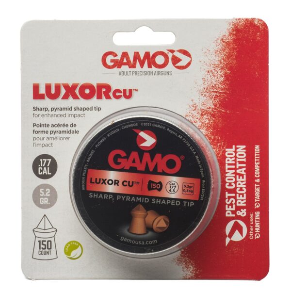 Luxor CU 177 150 tin 632282054 air gun pellet ammunition