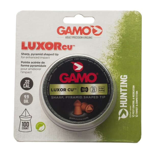 Luxor CU 22 100 tin 632282154 pellet ammo