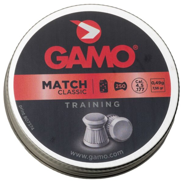 Match 177 250 tin 6320024BT54 pellet ammunition