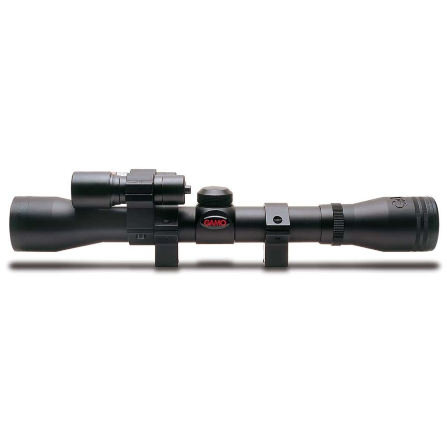 GAMO 4X32 Varmint Hunter scope with laser & light GAMO