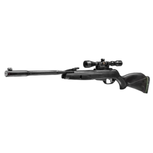 Left Angled View of Whisper Fusion Mach 1 .22 Cal (611006325554)