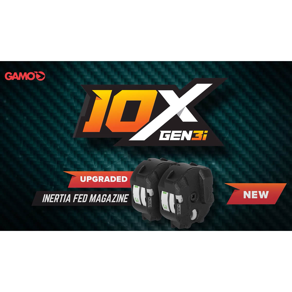 GAMO - SWARM FOX 10x COMBO - Carabine à air comprimé répétition 10