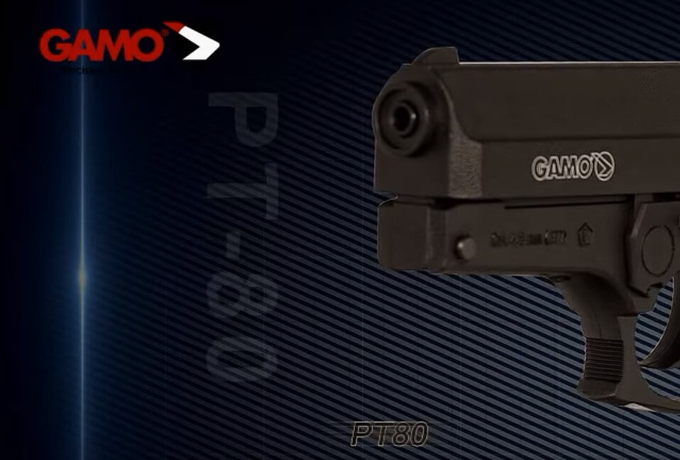 Pack pistolet Gamo PT80 CO2 (3.98 joules) - Armurerie Loisir