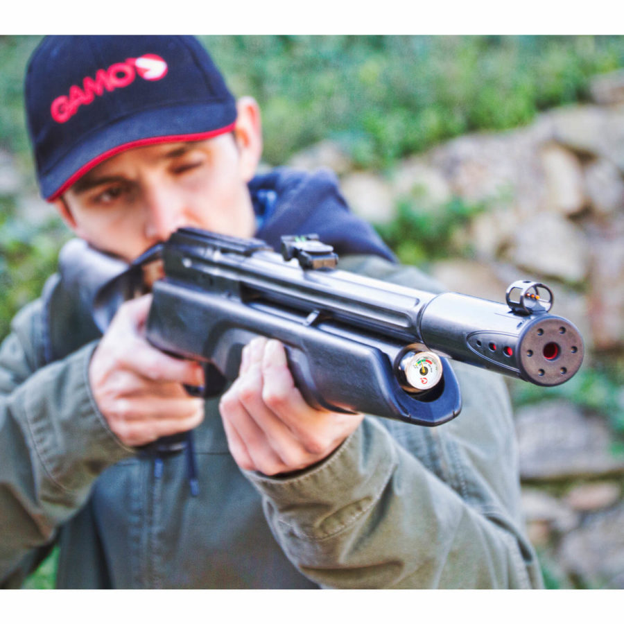 Arrow PCP .22 Multi-Shot 10X PCP Pellet Rifle Straight Loading - GAMO
