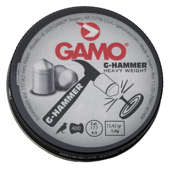 G-Hammer 177 400 tin 6322832BL54 pellet ammunition for airguns