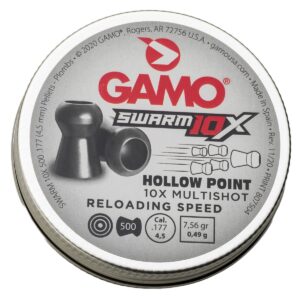 Swarm 10X 177 500 tin 6322546BL54 multi-shot pellet ammunition