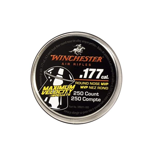177 Cal alloy pellets round nose Winchester