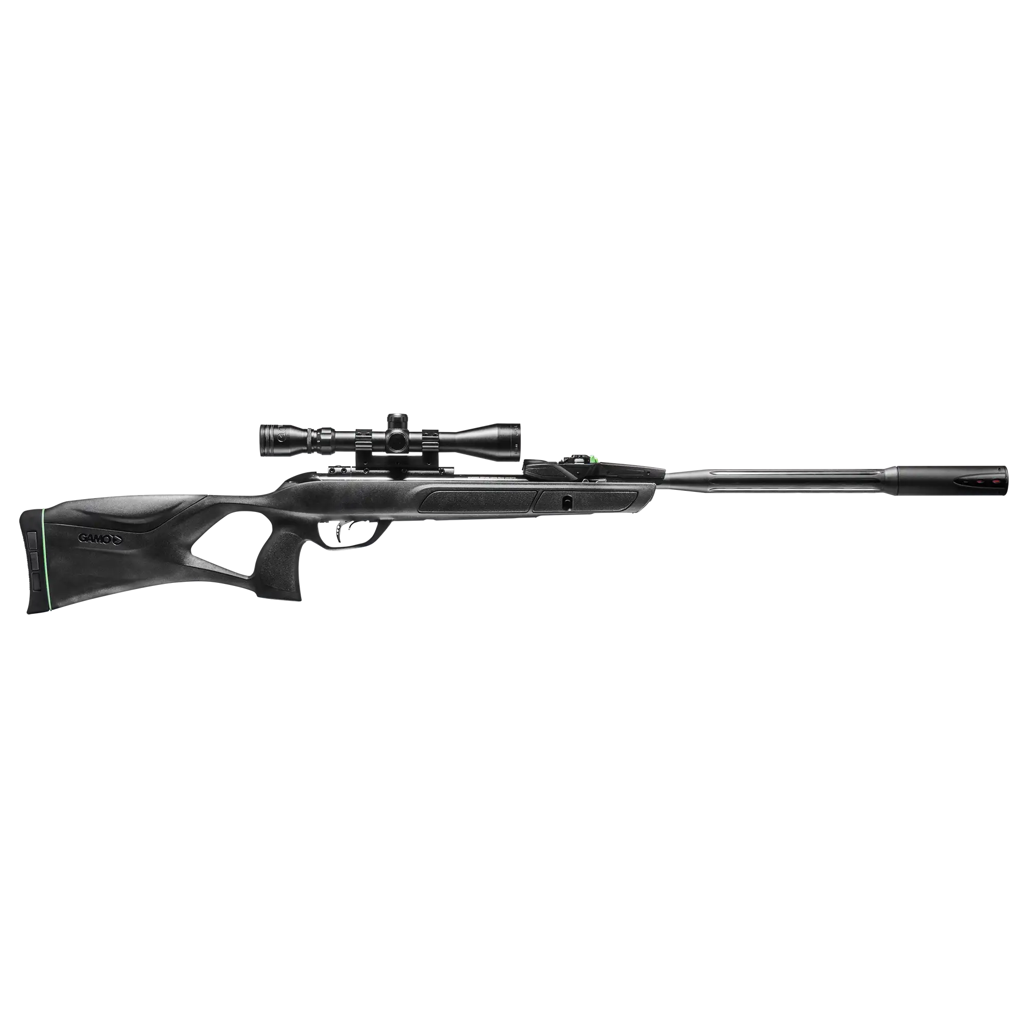 Right Profile View of GAMO Swarm Fusion 10X .22 Cal 611006335554
