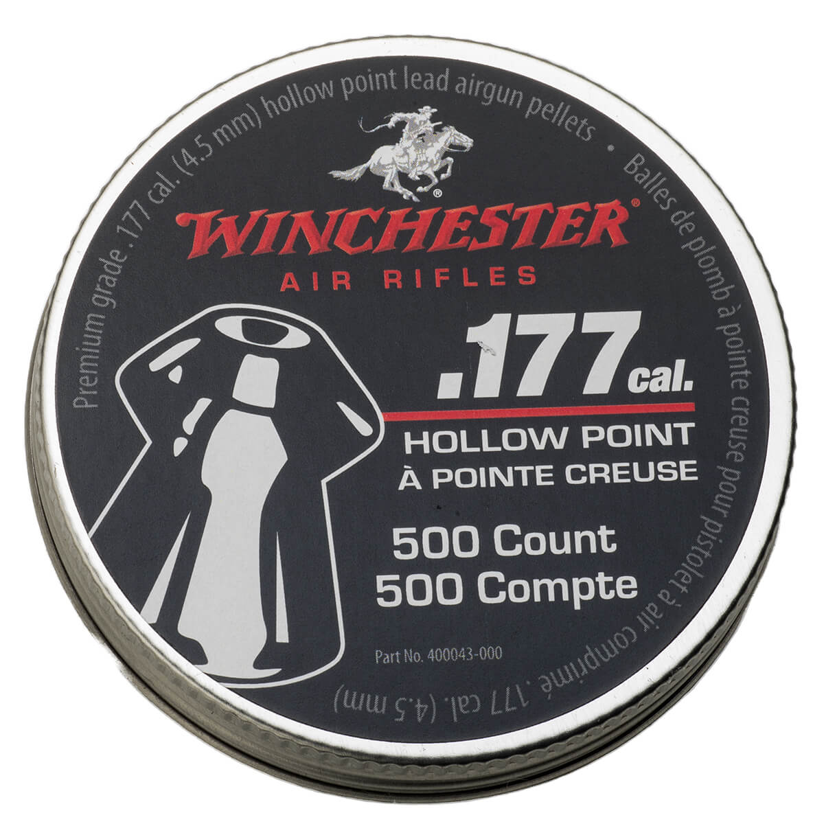 Winchester Hollow Point 177 500 tin 987418 Pellet Ammo