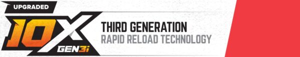 10X GEN3i Third Generation Upgraded Rapid Reload Technology Multishot