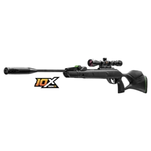 Left Angled View of GAMO Swarm Magnum .22 Cal with 10X Logo (611003865554)