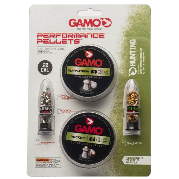 Combo Pack Performance 22 front 63209285554 pellet pack
