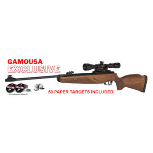 Gamo Hunter Extreme Kit .25 pellet break barrel air rifle hunting