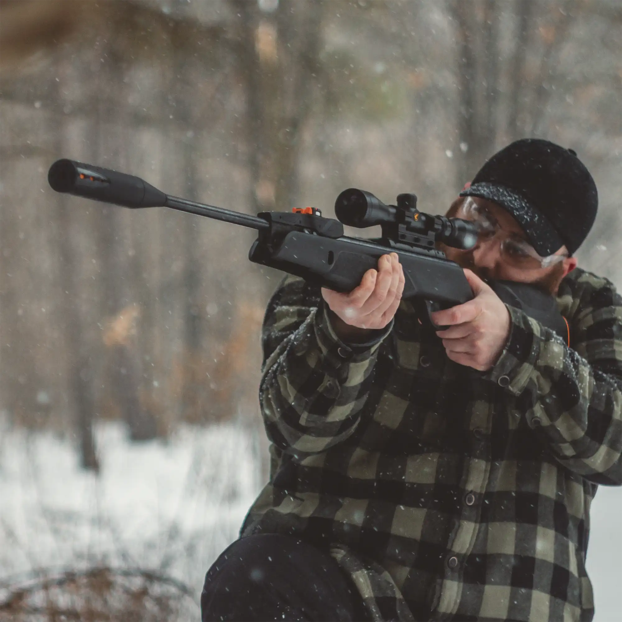 Swarm Magnum PRO 8X GEN3i INERTIA FED .25 caliber 8-shot pellet rifle (new) - Image 8