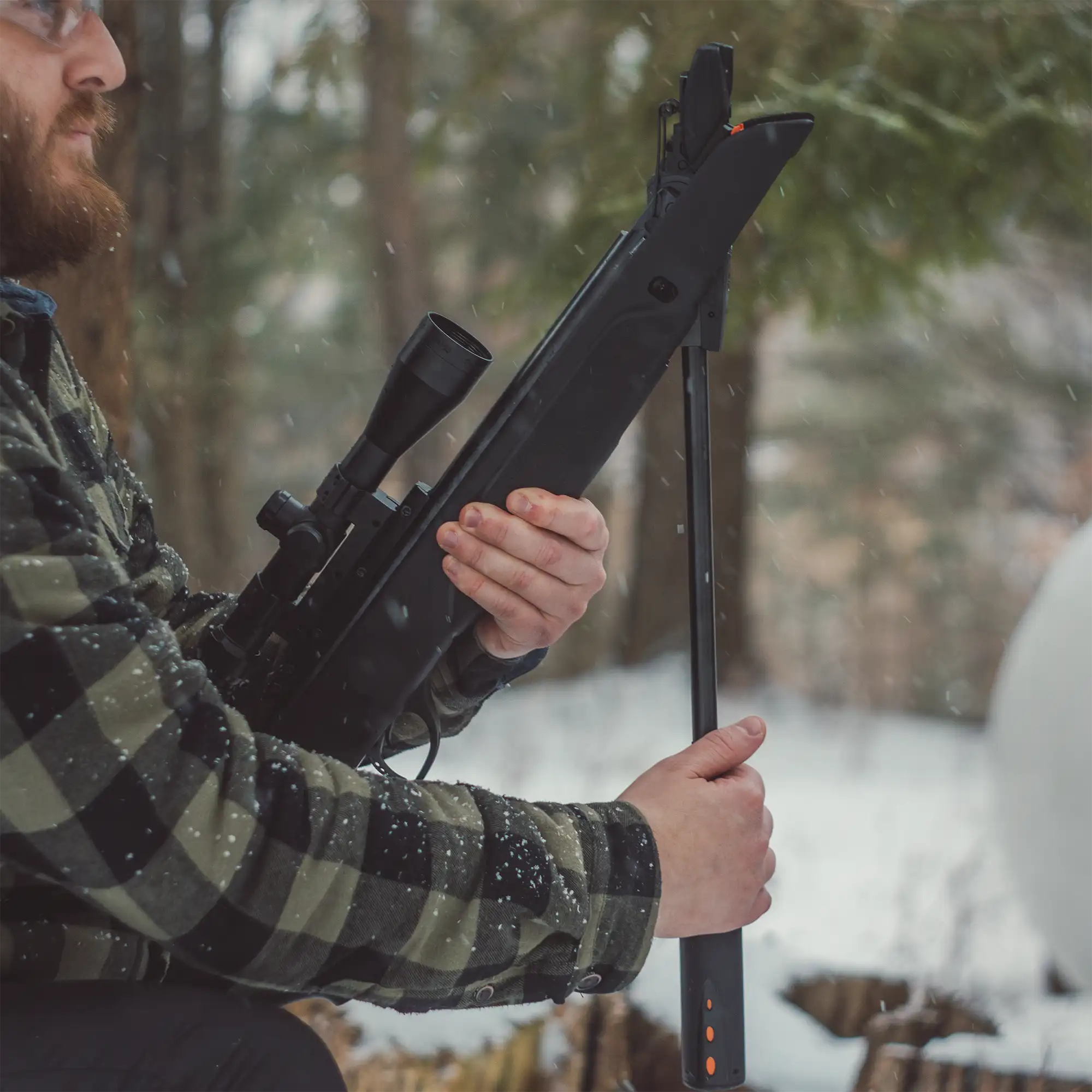 Swarm Magnum PRO 8X GEN3i INERTIA FED .25 caliber 8-shot pellet rifle (new) - Image 9