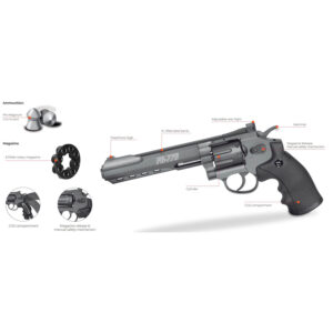PR-776 high power CO2 pellet revolver