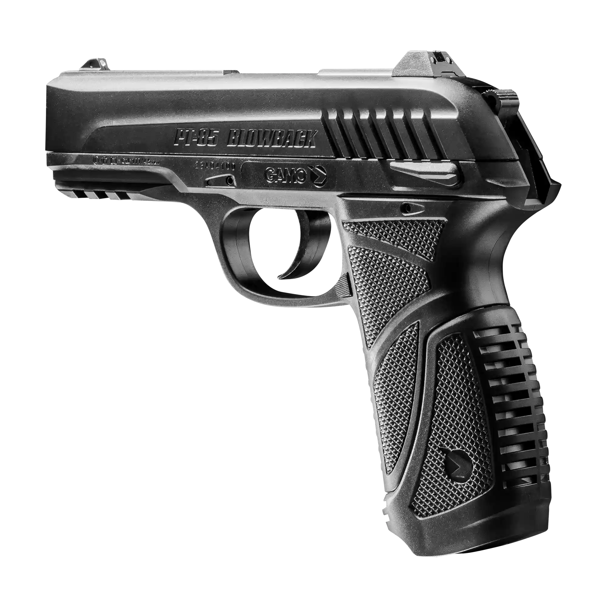 Left Far Angled View of GAMO PT-85 Pistol (611138254)