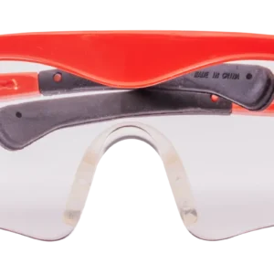 Gamo shooting safety glasses with impact-resistant polycarbonate lenses for eye protection during backyard target practice