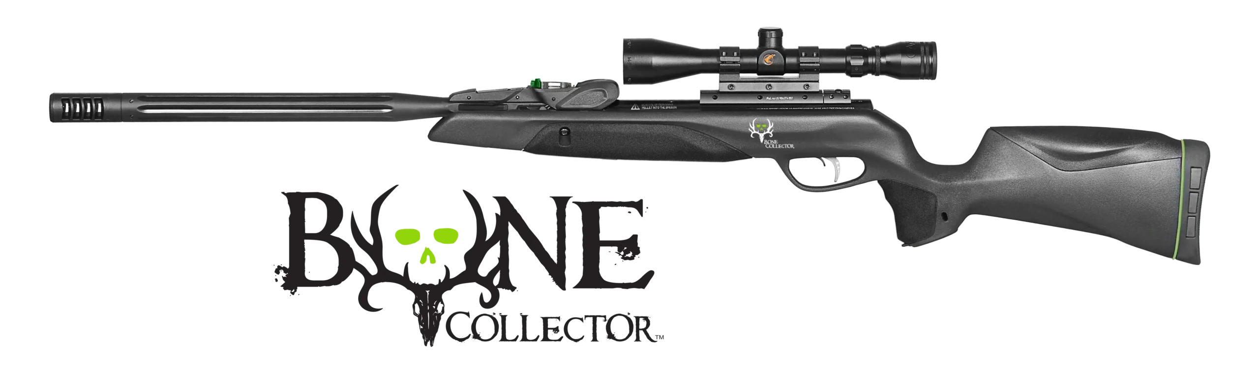 Swarm Bone Collector Maxxim SuperMax .22 air rifle Bone Collector Logo